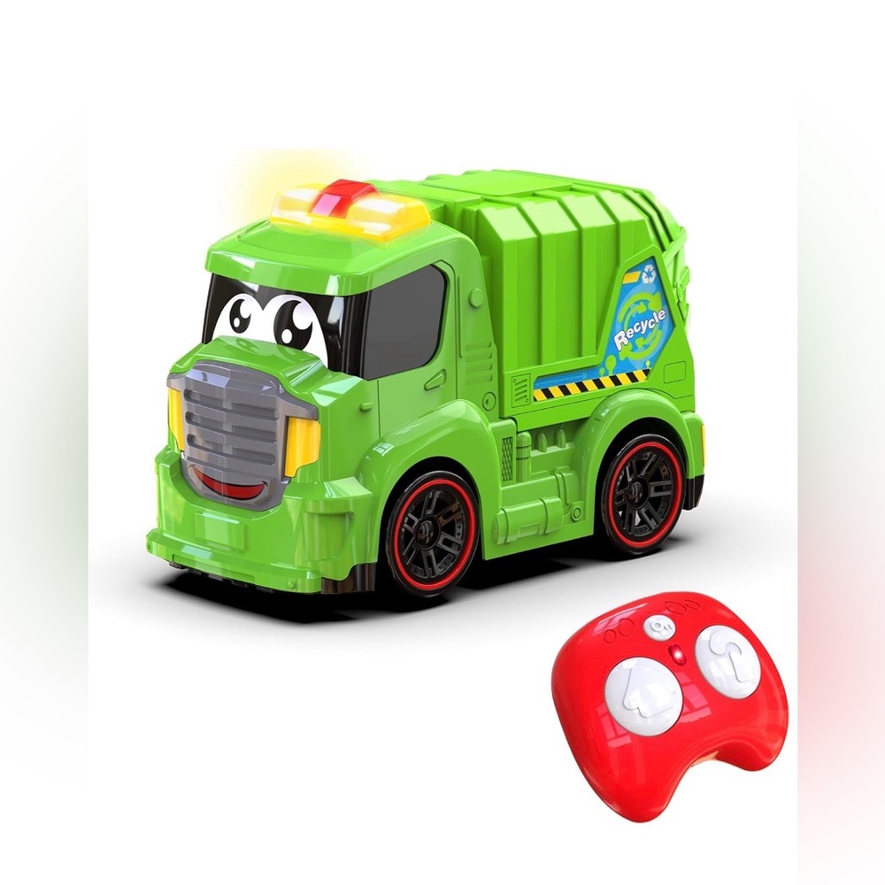 NIB Aeroquest City Service Remote Control Garbage/Recycling Truck,Lights & Sound
